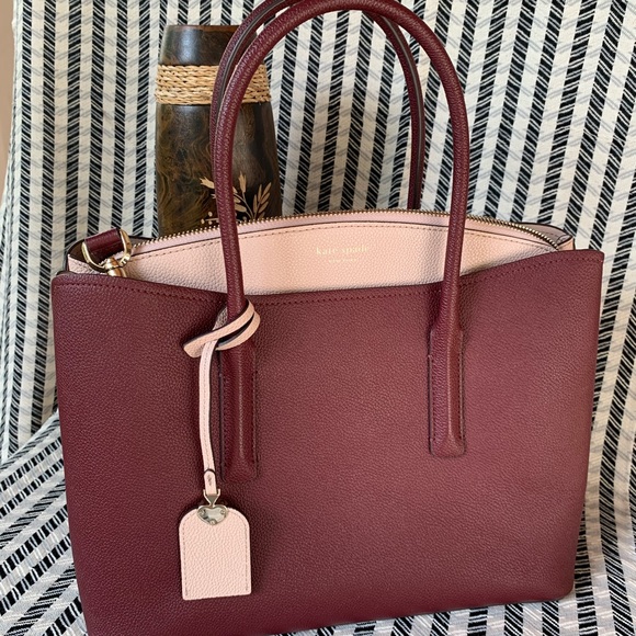 Kate spade Margaux cherrywood tote satchel - Picture 6 of 8
